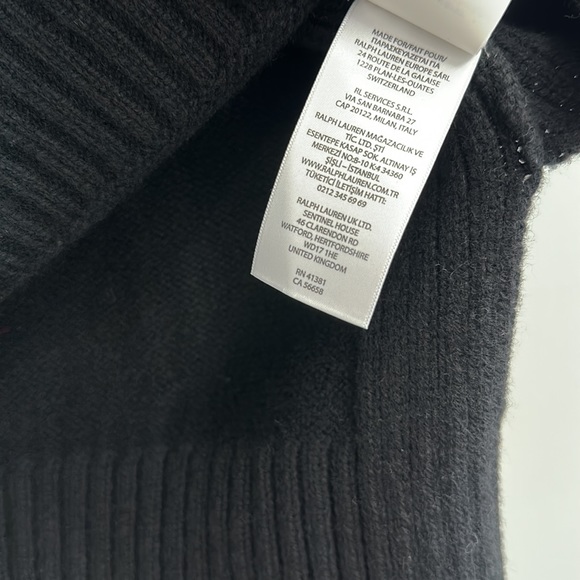 Polo Ralph Lauren mock Neck pullover wool men’s sweater - Picture 7 of 9